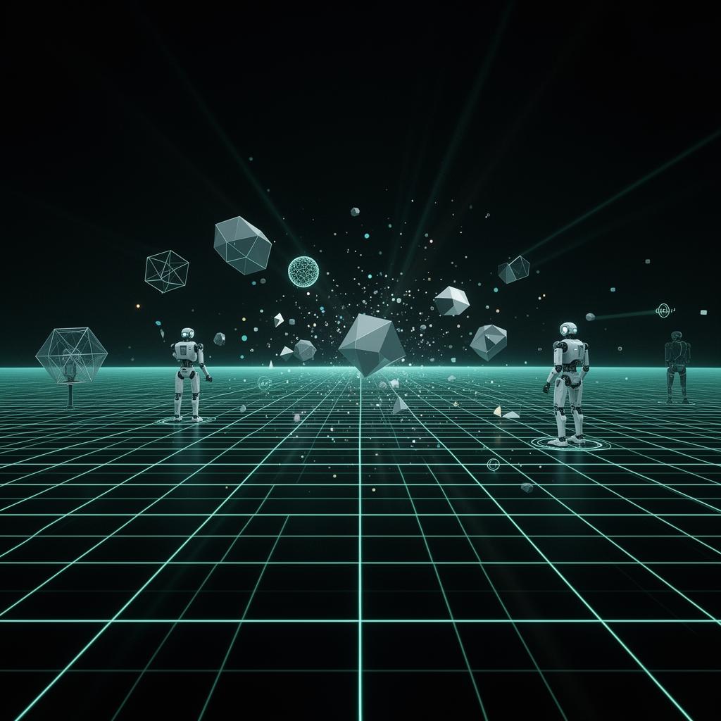 Robotics simulation background